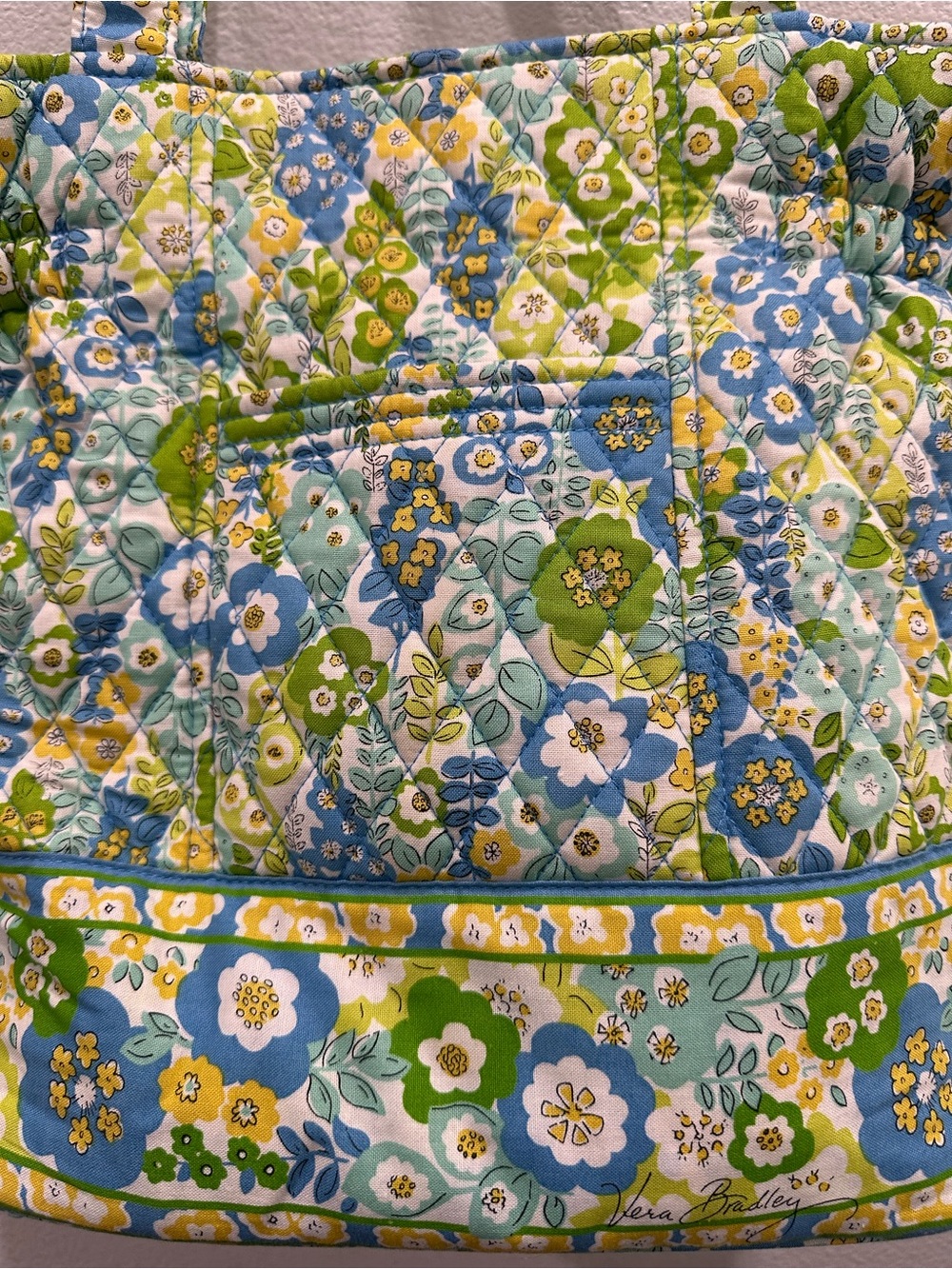 Vera Bradley English Meadow Travel Tote - Picture 3 of 5